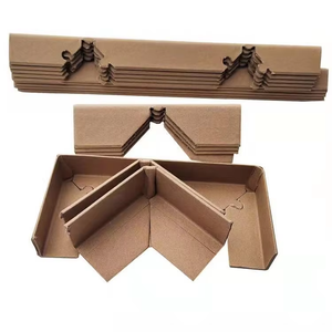 Ngoc Anh Edge Protection Eco-Friendly Recycled Kraft Paper Cardboard <b>Corner</b> <b>Protector</b> <b>Furniture</b> Customized Size Heavy Duty Brown - Product Image 3