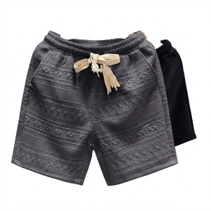 Wholesale Men's Summer Sports <b>Shorts</b> Breathable Elastic Waist Drawstring Loose Fit Solid <b>White</b> Casual <b>Gym</b> Running Workout Active - Product Image 5