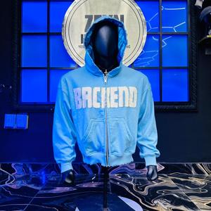 Sweat-shirts à capuche personnalisés avec broderie effet vieilli, sweats oversize d'hiver, design tendance, fabriqués par Zeyn Industry, sweats streetwear - Product Image 2