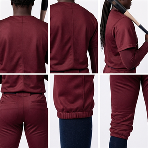 Produit Populaire : Uniforme de Baseball pour Femme en Tissu Respirant et Frais, Style Streetwear Tendance 2026 - Product Image 3