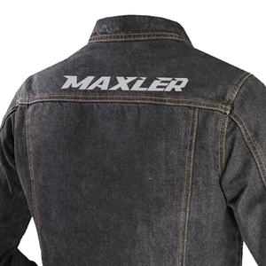 Veste en jean durable et élégante pour hommes, vêtements de sport imprimés pour la conduite décontractée et la moto, vêtements d'extérieur grande taille - Product Image 3