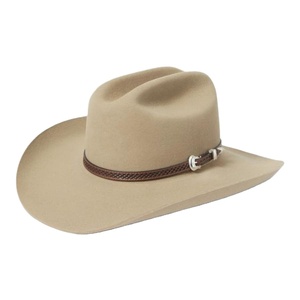 Sombreros de Vaquero de Cuero Resistentes al Agua para Jinete, Estilo Ecuestre, Sombreros y Gorras de Cuero Genuino Ecológicos para Picnic y Viajes - Product Image 1