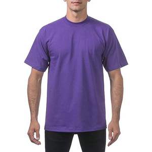 Camisetas de Hombre Lisas de Color Morado Sólido con Estampado Digital, Corte Regular, Antiarrugas, Camisetas de Diseñador para Hombre y Mujer a la Moda - Product Image 1