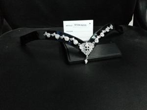 Produit de soins pour chevaux de première qualité le plus vendu Bandeau à sourcils en cuir indien avec cristal blanc bling Accessoires pour chevaux de haute qualité. - Product Image 4