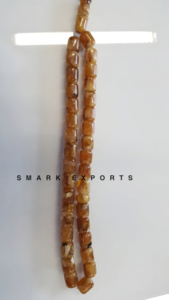 Tasbih en résine ambre à perles carrées, 33 perles de prière islamiques, Misbaha, Subha, chapelet pour Dhikr, Zikr, méditation musulmane, usage quotidien et cadeau - Product Image 4