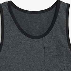Ready to Ship Men's Custom Tank Tops Quick Dry Sporty Workout <b>Vests</b> Bodybuilding Breathable Anti Pilling O Neck Knitted - Product Image 3
