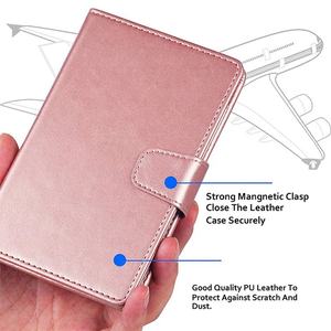Cartera de Cuero PU Genuino Hecha a Mano para Hombre, con Cierre Abierto, Bloqueo RFID, para Pasaporte, con Logotipo Personalizado - Venta al Por Mayor - Product Image 4