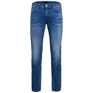 Vaqueros de mezclilla elásticos de corte ajustado para hombre, lavado enzimático, informales, de verano, tejidos, duraderos, ecológicos, transpirables, de peso medio, con cremallera - Product Image 4