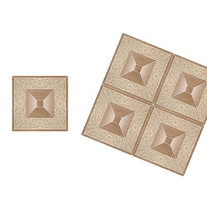 12X12กระเบื้องพื้นเซรามิกพิมพ์ลายดิจิทัลขนาด30x30 16x16 40x40 400x400ขนาด300x300มม.