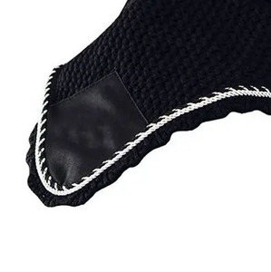 Best Quality Equestrian Supplier Custom Handmade Horse Ear Bonnet High Quality Lightweight Horse Riding <b>Fly</b> Veils - Product Image 5