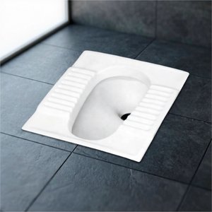 Factory Direct <b>Ceramic</b> Squatting <b>Pan</b> WC Toilet Floor Mount Sanitary Ware Wholesale For Ghana Senegal Algeria - Product Image 3