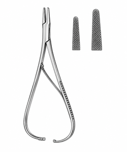 Porte-aiguille Vitra Mathieu, usage chirurgical manuel, acier inoxydable de qualité médicale, certifié CE - Product Image 1