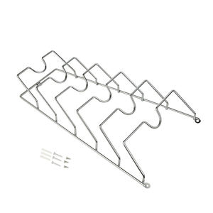 Estante de Almacenamiento de Cocina de Doble Nivel, Multifuncional, de Hierro, para Montar en la Pared, para Cocinas Comerciales, con Construcción Resistente - Product Image 5