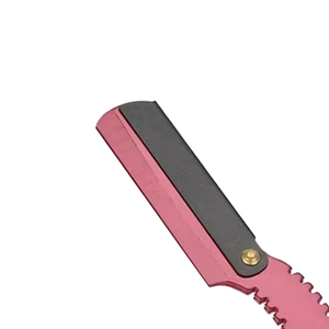 Custom Logo Pink <b>Single</b>-Finger High Quality Face Body Hair Trimming <b>Razor</b> Easy Salon Stainless Steel <b>Blade</b> Finger Ring <b>Razor</b> - Product Image 3