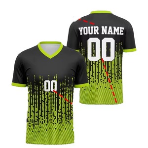 Custom Sublimation Soccer Jerseys High Quality 100% <b>Polyester</b> Mesh Quick Dry Breathable Anti-Bacterial Custom Color Unisex Adult - Product Image 3