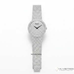 Reloj de Lujo Piagett con Diamantes Moissanite para Hombre y Mujer, Elegante Reloj para Fiestas, Eventos y Regalos, desde India - Product Image 6