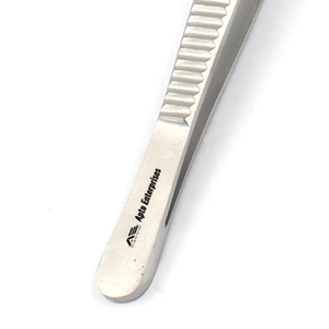 Fórceps de tejido ruso de acero inoxidable, Instrumentos dentales veterinarios de 6 pulgadas, fórceps de tejido ruso Odm de alta calidad - Product Image 6