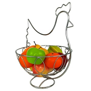 Buy High Garde Metal Steel <b>Basket</b> with Silver Finished Available Latest Designed Fruit <b>Basket</b> for Sale - Product Image 1