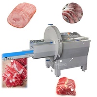 Machine de découpe de viande électrique Fabricant de vente directe Machine de portionnement de viande Coupeur de portion de poisson congelé de haute capacité