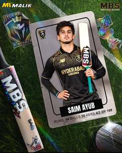 Saim Ayunb SA63 Bâtons de cricket en saule anglais sur mesure, durables, légers, profil complet, entièrement pressés, épaisseur 40 mm - Product Image 3