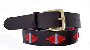 Ceinture Polo Homme en Cuir Véritable Faite à la Main, Style Gaucho, Cousue Main, Vente en Gros Direct Usine, Sacs et Étuis LPB-0045 - Product Image 3