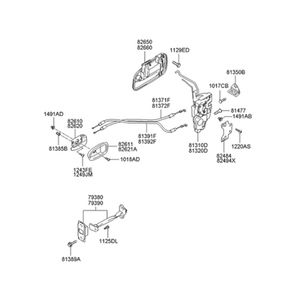 Elantra Nuevo, Otras Piezas y Accesorios para Autos y Camionetas, Lado Derecho 826212D000AX - Product Image 2