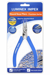 Pince à bec effilé de précision pour la fabrication de bijoux, outil manuel professionnel pour le façonnage du fil, acier inoxydable de haute qualité, léger, OEM - Product Image 3