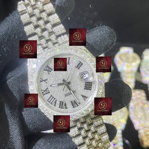 Reloj de Lujo Unisex de Acero Inoxidable de 42 mm con Visualización de Fecha Analógica, Cristal, Movimiento Mecánico, Resistente al Agua, GPS, Alta Calidad - Product Image 2