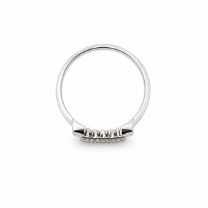 Silver Color Oval Diamond Look Mens Fashion <b>Ring</b> Halo Inlay <b>Statement</b> Jewelry for Party Wedding - Product Image 5