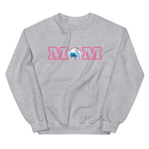 Sweat-shirt en polaire doux pour femme Jack and Jill MOM, col rond classique, manches longues, confortable, décontracté, pull-over, vêtements en gros - Product Image 1