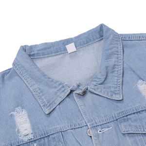 Clothing Trend New Solid Color <b>Long</b> Sleeve Outerwear Denim <b>Jackets</b> for <b>Men</b> 2023 - Product Image 3