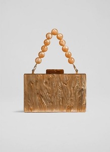Bolso de Mano Tipo Clutch Hecho a Mano con Resina Personalizada y Pintado a Mano |   Bolso de Fiesta con Diseño de Escultura Elegante para Coleccionistas de Arte, OEM ODM - Product Image 3