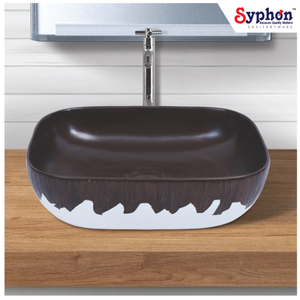 Lavabo Redondo de Cerámica con Acabado Pulido de Alta Calidad, el Más Vendido, de Origen Indio - Product Image 1