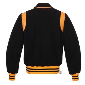 <b>Mens</b> Gray Varsity <b>Jacket</b> With <b>White</b> Sleeves Button Front Casual Baseball <b>Jacket</b> Autumn Wear Solid Color Turn-down Collar <b>Jackets</b> - Product Image 4