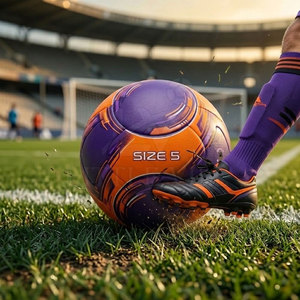 Balón de Fútbol Talla 5 Más Vendido, Profesional, para Entrenamiento, Costuras Resistentes, Superficie Duradera, Ligero y Cómodo - Product Image 5