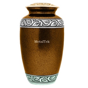 Urnas de cremación de metal de aleación para cenizas de adultos, colores personalizables para funerales, exhibición en el hogar o ceremonia de dispersión, precio al por mayor - Product Image 6