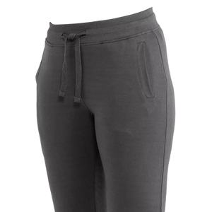 กางเกงผ้าลูกฟูกสไตล์ลำลองผ้าลูกฟูกของผู้หญิงดีไซน์ตามสั่ง OEM ลายกลางเอวทรงตรงแบบเรียบ - Product Image 2