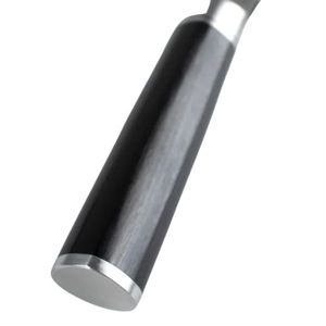 Couteaux de cuisine classiques de 8 pouces, style Damas, en acier inoxydable, avec manche noir, pour cuisine professionnelle - Product Image 3
