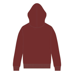 Sweat à capuche personnalisé HBCU Educated Maroon DST avec broderie chenille, pour sororité grecque Delta Divine Nine Apparel - Product Image 3