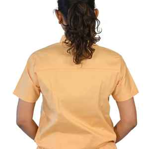 Derniers modèles d'uniformes médicaux pour femmes, ensembles de blouses d'infirmière, logo personnalisé, polyester et élasthanne, tenue d'infirmière de type jogger - Product Image 3