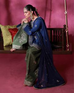 ชุดเดรสลำลองคุณภาพพรีเมียมสำหรับผู้หญิงชาวปากีสถานและอินเดีย คอลเลคชั่นใหม่ปี 2026 ชุดซัลวาร์ คามีซ ผ้าลอน ODM 1992 - Product Image 5