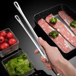 Pinces de cuisine en acier inoxydable, pinces à barbecue, pinces à viande pour grillades, pinces de cuisine pour aliments, pour barbecue et cuisson - Product Image 5
