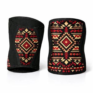 Rodilleras de Neopreno para Crossfit de 7mm, Impermeables, Transpirables, con Almohadillas de Compresión, Ligeras, Protección Profesional, Diseño de Camuflaje - Product Image 1