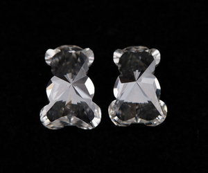 Diamante de laboratorio HPHT CVD de 4.15 ct con corte Teddy Bear, personalizable, en tonos E, F, VVS-VS, par de diamantes de laboratorio para joyería, ¡gran éxito de ventas! - Product Image 5