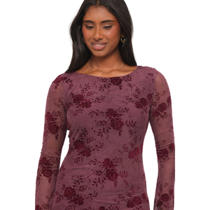 Vestido Maxi Floral para Mujer, Vestido Casual de Cintura Alta - Product Image 5