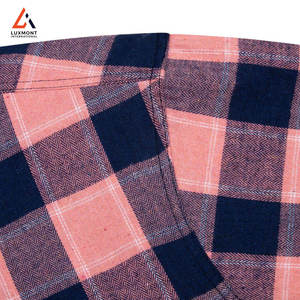 Chemise en flanelle pour homme 100% coton écologique avec logo personnalisé, séchage rapide, respirante, manches longues, coupe classique - Product Image 4