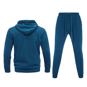 Latest style men tracksuit custom logo <b>hoodie</b> and pants set cotton polyester fabric OEM ODM wholesale low MOQ factory supply - Product Image 2