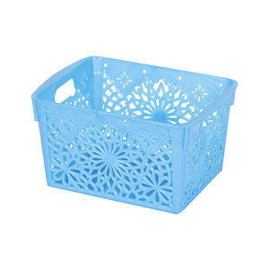 Premium PP Eco-Friendly Storage Basket with Handles for Organizing Makeup <b>Tools</b> Office Supplies Living Room & Kitchen Essentials - Product Image 4
