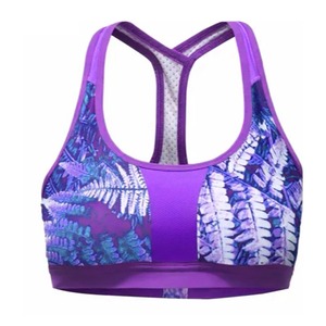 Sujetador deportivo para mujer al por mayor, top de fitness para correr y yoga, sujetador deportivo de alta sujeción con espalda cruzada y tiras, diseño de sublimación para mujer - Product Image 1