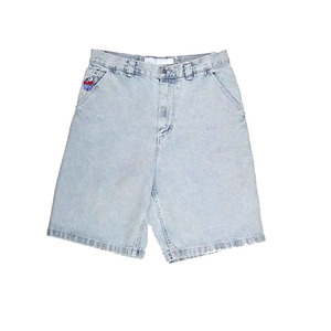 Shorts en jean streetwear urbain classique à cinq poches pour homme, taille haute, fermeture à cordon, séchage rapide, respirant, fabrication OEM - Product Image 1